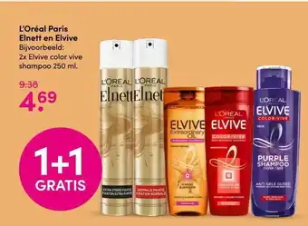 DA L'oréal paris elnett en elvive aanbieding