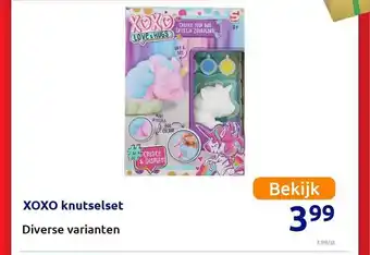 Action Xoxo knutselset aanbieding