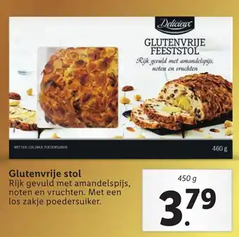 Lidl Delicieux Glutenvrije stol 450g aanbieding