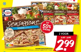 Dekamarkt Wagner sensazione pizza aanbieding