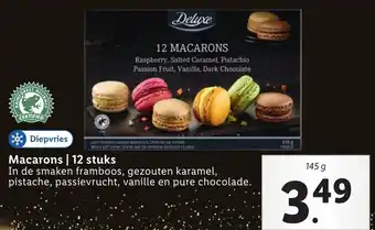 Lidl Delicieux Macarons 145g aanbieding