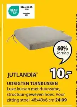 Jysk JUTLANDIA UDSIGTEN TUINKUSSEN aanbieding