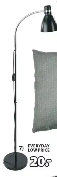 Jysk HANSSON STAANDE LAMP aanbieding