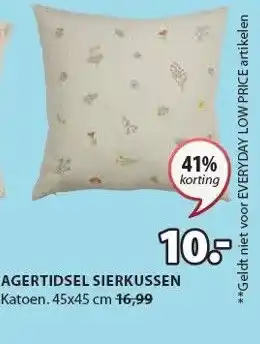 Jysk AGERTIDSEL SIERKUSSEN aanbieding