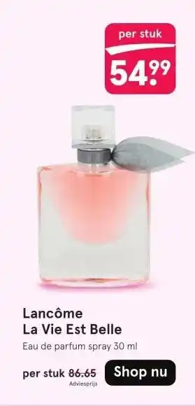Etos Lancôme La Vie Est Belle aanbieding