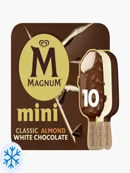 Flink Magnum Mini classic Almond white 10 st aanbieding
