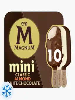 Flink Magnum Mini classic Almond white 10 st aanbieding