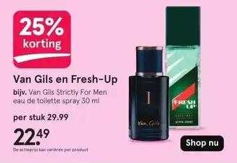 Etos Van Gils en Fresh-Up aanbieding