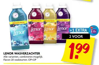 Dekamarkt Lenor wasverzachter aanbieding