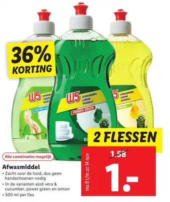 Lidl Afwasmiddel aanbieding