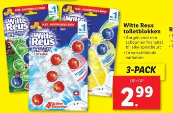 Lidl Witte Reus toiletblok aanbieding