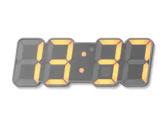 Lidl AURIOL LED wand- en tafelklok aanbieding
