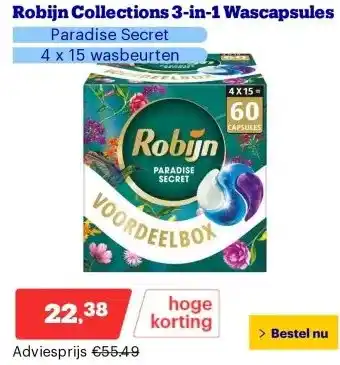 Bol.com Robijn Collections 3-in-1 Wascapsules aanbieding