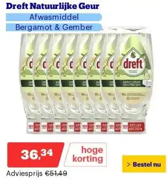 Bol.com Dreft Natuurlijke Geur aanbieding