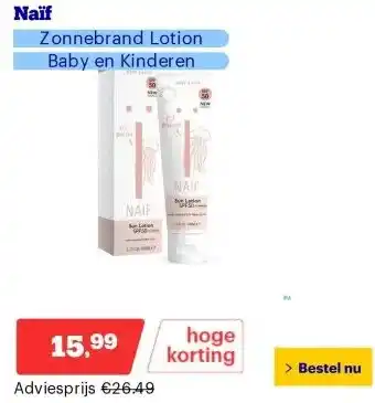 Bol.com Naïf aanbieding