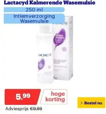 Bol.com Lactacyd Kalmerende Wasemulsie aanbieding