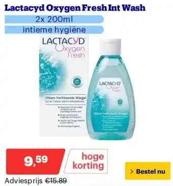 Bol.com Lactacyd Oxygen Fresh Int Wash aanbieding