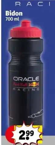 Kruidvat ORACLE Red Bull Racing Bidon aanbieding