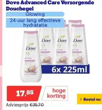 Bol.com Dove Advanced Care Verzorgende Douchegel aanbieding