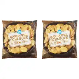 Albert Heijn AH Aardappelschijfjes 2-pack aanbieding