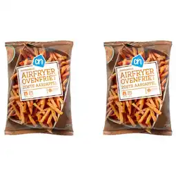 Albert Heijn AH zoete aardappel airfryer friet 2-pack aanbieding