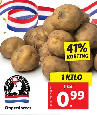 Lidl Opperdoezer aanbieding