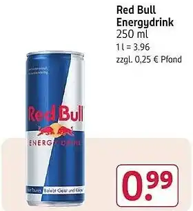 Rossmann DE Red Bull Energydrink aanbieding