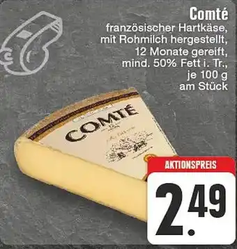 Edeka DE Comté aanbieding