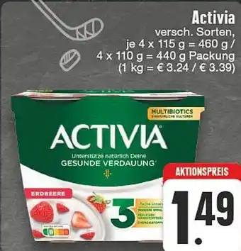 Edeka DE Activia aanbieding