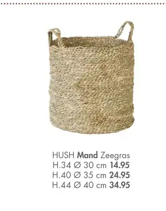 Casa Hush Mand Zeegras aanbieding