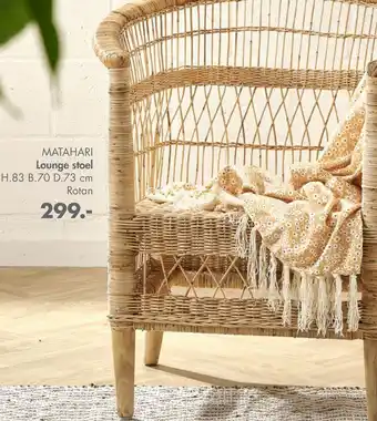 Casa Matahari Lounge Stoel aanbieding