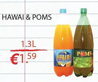 Tanger Markt HAWAI & POMS aanbieding