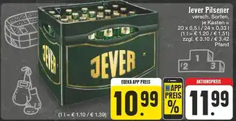 Edeka DE Jever Pilsener aanbieding