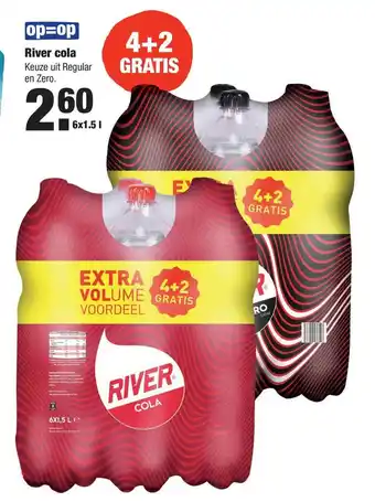 ALDI River Cola 4+2 Gratis aanbieding