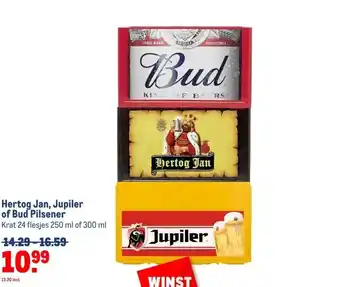 Makro Hertog Jan, Jupiler of Bud Pilsener aanbieding