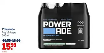 Makro Powerade aanbieding