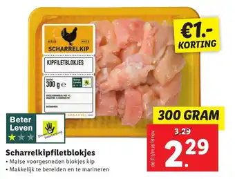 Lidl Scharrelkipfiletblokjes aanbieding