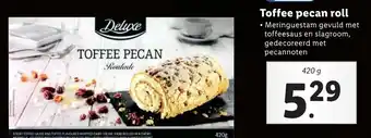 Lidl Toffe pecan roll aanbieding