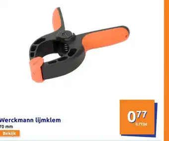 Action Werckmann lijmklem 70 mm aanbieding