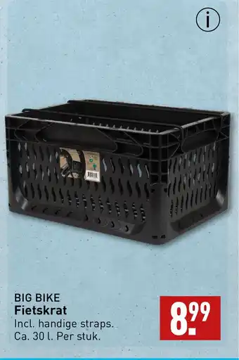ALDI BIG BIKE Fietskrat aanbieding