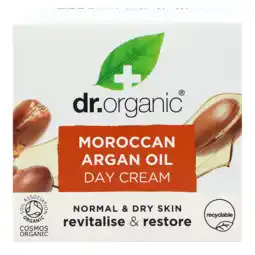 Holland & Barrett Dr. Organic Moroccan Argan Oil Dagcème - 50ml aanbieding