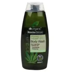 Holland & Barrett Dr. Organic Hemp Oil Body Wash - 250ml aanbieding