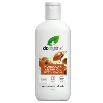 Holland & Barrett Dr. Organic Moroccan Argan Oil Body Wash - 250ml aanbieding