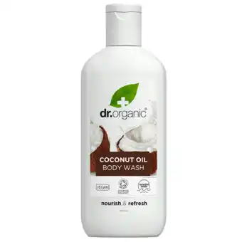 Holland & Barrett Dr. Organic Virgin Coconut Oil Body Wash - 250ml aanbieding