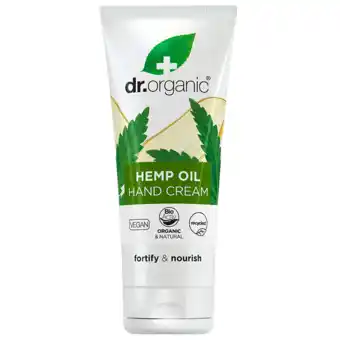 Holland & Barrett Dr. Organic Hennepolie Intensieve Hand & Nagel Behandeling - 100ml aanbieding