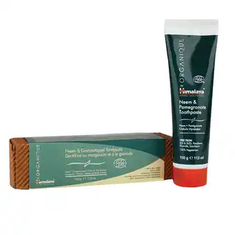 Holland & Barrett Himalaya Neem & Pomegranate Toothpaste Eco Bio - 150g aanbieding