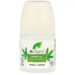 Holland & Barrett Dr. Organic Hennepolie Deodorant - 50ml aanbieding