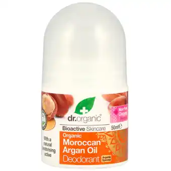 Holland & Barrett Dr. Organic Argan Olie Deodorant - 50ml aanbieding