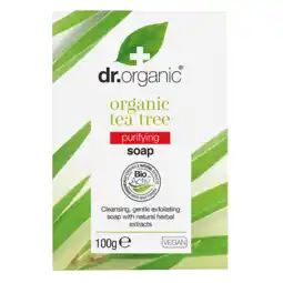 Holland & Barrett Dr. Organic Tea Tree Soap - 100g aanbieding