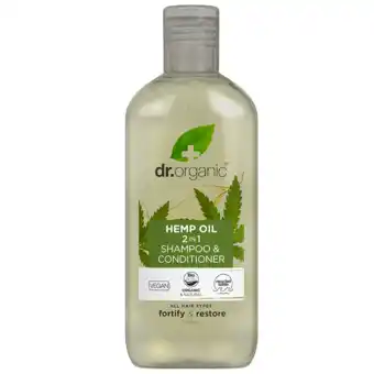 Holland & Barrett Dr. Organic Hemp Oil 2-in-1 Shampoo & Conditioner - 265ml aanbieding